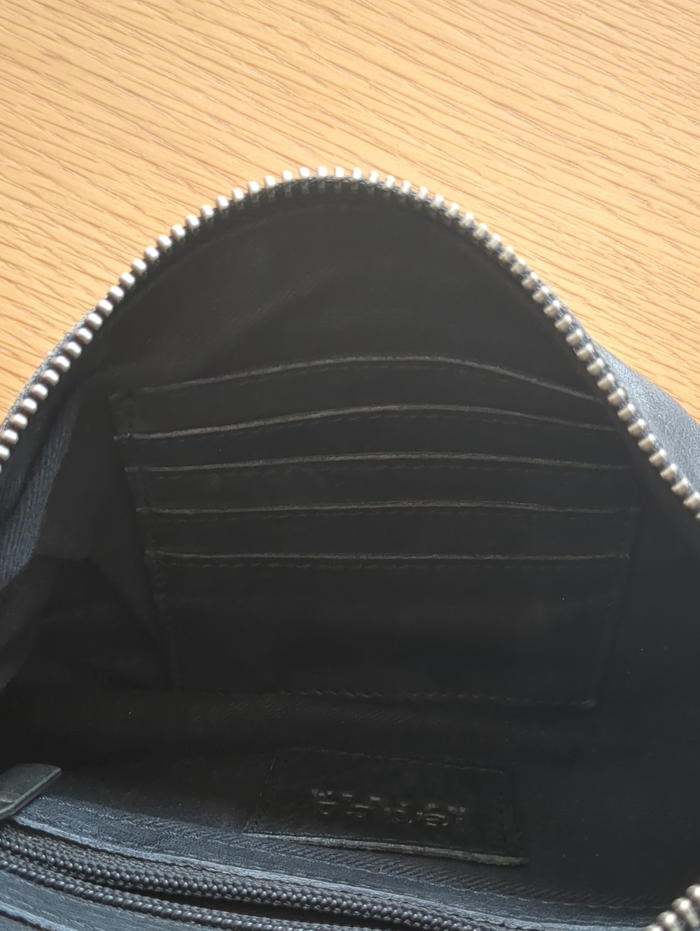 Crosby Latico Crossbody Leather Black Bag - Picture 11 of 14